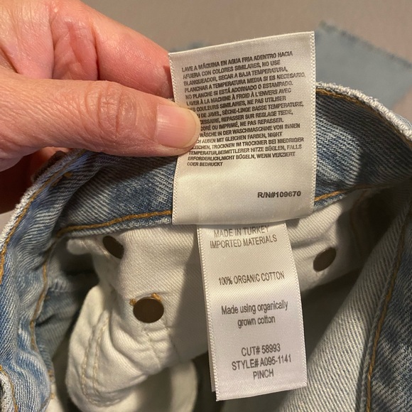 Agolde pinch waist high rise kick 24 - Picture 6 of 9